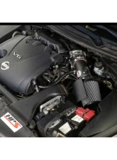 HPS Performance Shortram Air Intake Kit 09-17 Nissan Maxima V6 3.5L, Includes Heat Shield, Black                                     - 827-533WB - Image 2