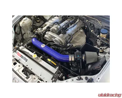 HPS Performance Shortram Air Intake 1999-2005 Mazda Miata 1.8L Non Turbo, Includes Heat Shield, Blue - 827-537BL