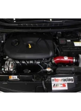 HPS Performance Shortram Air Intake 2011-2016 Hyundai Elantra 1.8L, Includes Heat Shield, Red                                     - 827-538R - Image 2