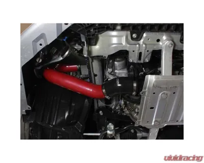 HPS Performance Shortram Air Intake w/ Heat Shield (Red) Subaru WRX 2.0L Turbo 2015-2021 - 827-545R
