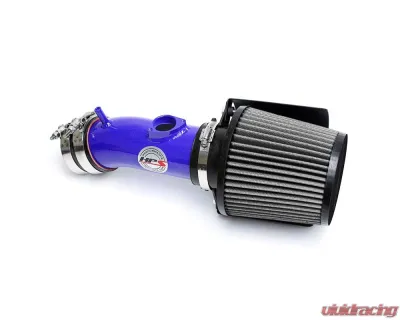 HPS Performance Shortram Air Intake Kit 14-17 Mazda Mazda6 2.5L Skyactiv, Includes Heat Shield, Blue - 827-547BL