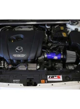 HPS Performance Shortram Air Intake Kit 14-17 Mazda Mazda6 2.5L Skyactiv, Includes Heat Shield, Blue                                     - 827-547BL - Image 2