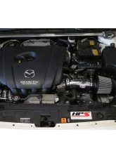 HPS Performance Shortram Air Intake Kit 14-17 Mazda Mazda6 2.5L Skyactiv, Includes Heat Shield, Polish                                     - 827-547P - Image 2