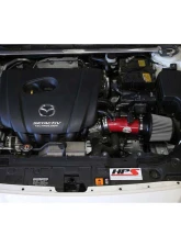 HPS Performance Shortram Air Intake Kit 14-17 Mazda Mazda6 2.5L Skyactiv, Includes Heat Shield, Red                                     - 827-547R - Image 3