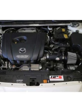HPS Performance Shortram Air Intake Kit 14-17 Mazda Mazda6 2.5L Skyactiv, Includes Heat Shield, Black                                     - 827-547WB - Image 2