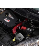 HPS Performance Cold Air Intake Kit 14-15 Ford Fiesta ST 1.6L Turbo, Includes Heat Shield, Red                                     - 827-553R - Image 3