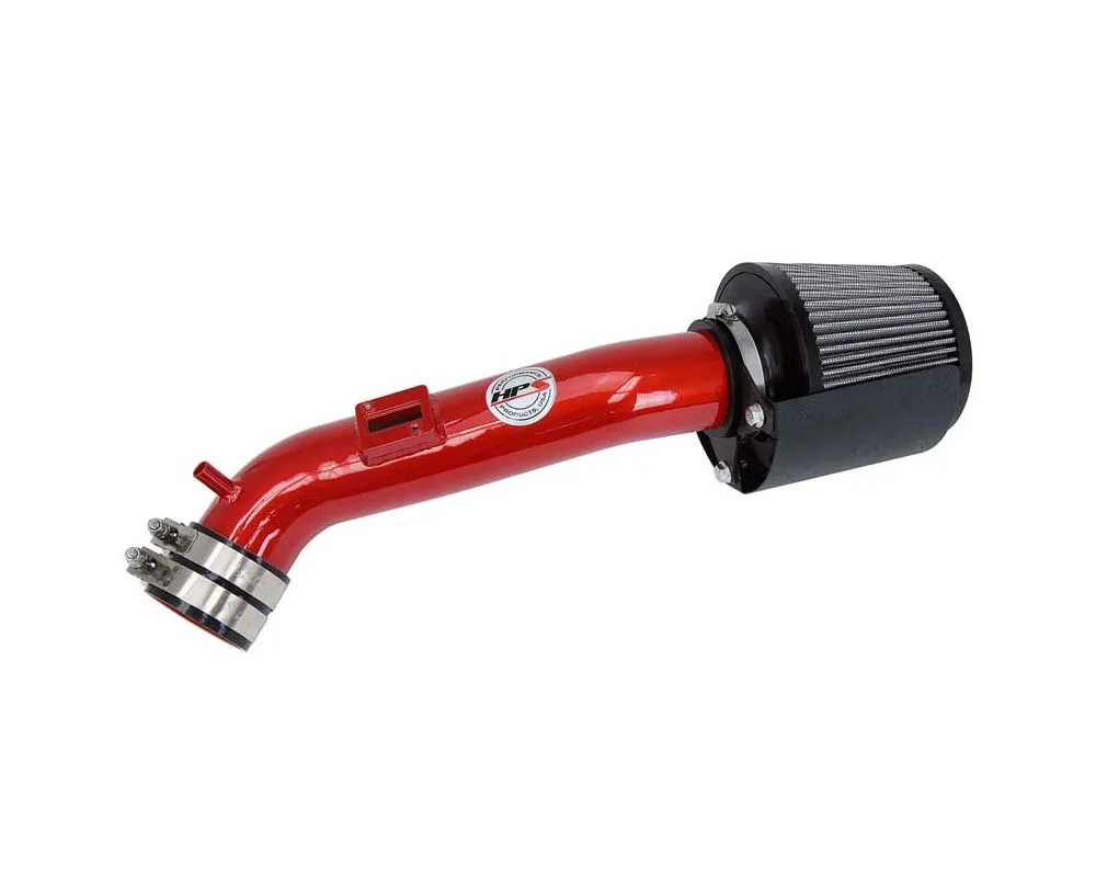 HPS Performance Shortram Air Intake 2013-2017 Honda Accord 2.4L, Includes Heat Shield, Red - 827-555R