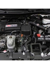 HPS Performance Shortram Air Intake 2013-2017 Honda Accord 2.4L, Includes Heat Shield, Black                                     - 827-555WB - Image 3