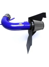 HPS Performance Products Shortram Air Intake Kit Blue for 2015-2022 Ford Mustang GT 5.0L V8                                     - 827-556BL - Image 3