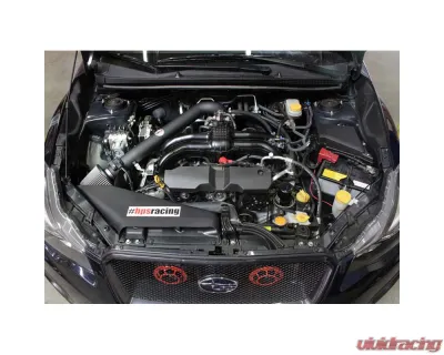 HPS Black Shortram Air Intake Kit includes Heat Shield Subaru Impreza 2012-2016 - 827-563WB