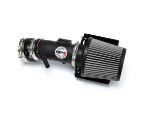 HPS Performance Shortram Air Intake 2007-2012 Nissan Altima V6 3.5L, Includes Heat Shield, Black