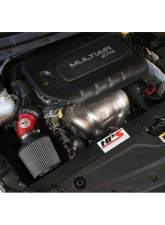HPS Performance Shortram Air Intake Kit 15-17 Chrysler 200 2.4L without MAF sensor, Includes Heat Shield, Red                                     - 827-574R - Image 2