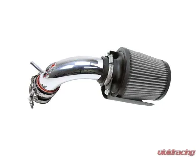 HPS Performance Shortram Air Intake Kit 14-15 Ford Fiesta 1.6L Non Turbo, Includes Heat Shield, Polish - 827-580P