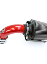 HPS Performance Shortram Air Intake Kit 14-15 Ford Fiesta 1.6L Non Turbo, Includes Heat Shield, Red                                     - 827-580R - Image 5