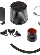 HPS Performance Shortram Air Intake Kit 14-15 Ford Fiesta 1.6L Non Turbo, Includes Heat Shield, Red                                     - 827-580R - Image 2