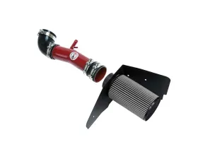 HPS Performance Shortram Air Intake Kit 96-97 Lexus SC400 4.0L V8, Includes Heat Shield, Red