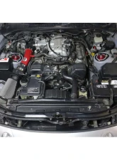 HPS Performance Shortram Air Intake Kit 96-97 Lexus SC400 4.0L V8, Includes Heat Shield, Red                                     - 827-596R - Image 2