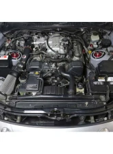 HPS Performance Shortram Air Intake Kit 96-97 Lexus SC400 4.0L V8, Includes Heat Shield, Black                                     - 827-596WB - Image 2