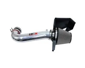 HPS Polished Shortram Air Intake Kit includes Heat Shield Dodge Charger 2011-2020
