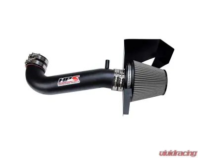 HPS Black Shortram Air Intake Kit includes Heat Shield Dodge Charger 2011-2020 - 827-600WB