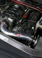 HPS Polished Shortram Air Intake Kit includes Heat Shield Dodge Charger 2011-2020                                     - 827-600P - Image 3