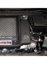 HPS Performance Shortram Air Intake Kit 07-13 Mazda Mazdaspeed 3 2.3L Turbo, Black                                     - 827-601WB - Image 3