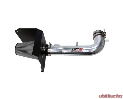 HPS Polished Cold Air Intake Kit includes Heat Shield Chevy Suburban 2015-2020 - 827-603P