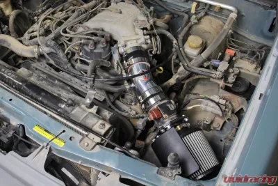 HPS Black Shortram Air Intake Kit Nissan Frontier 1999-2004 - 827-604WB