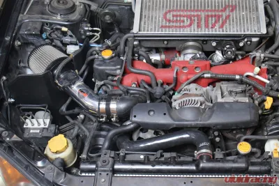 HPS Performance Dyno proven +21.3 horsepower, +20 torque, Heat Shield, High Flow Air Filter Subaru - 827-606BL