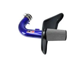 HPS Performance Cold Air Intake Kit 10-15 Chevy Camaro SS 6.2L V8, Includes Heat Shield, Blue
