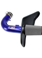 HPS Performance Cold Air Intake Kit 10-15 Chevy Camaro SS 6.2L V8, Includes Heat Shield, Blue                                     - 827-607BL - Image 4