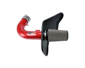 HPS Performance Cold Air Intake Kit 10-15 Chevy Camaro SS 6.2L V8, Includes Heat Shield, Red