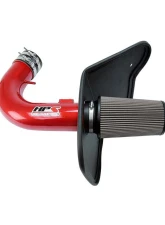 HPS Performance Cold Air Intake Kit 10-15 Chevy Camaro SS 6.2L V8, Includes Heat Shield, Red                                     - 827-607R - Image 3