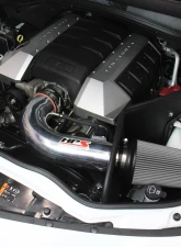 HPS Performance Cold Air Intake Kit 10-15 Chevy Camaro SS 6.2L V8, Includes Heat Shield, Blue                                     - 827-607BL - Image 4