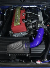 HPS Blue Silicone Air Intake for 06-09 Honda S2000 AP2 2.2L F22 drive-by-wire                                     - 827-610BL - Image 3