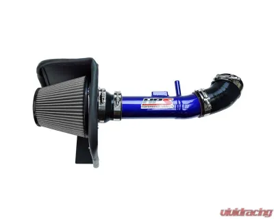 HPS Performance Dyno proven +18.3 horsepower, +17.5 torque, Heat Shield, High Flow Air Filter - 827-611BL
