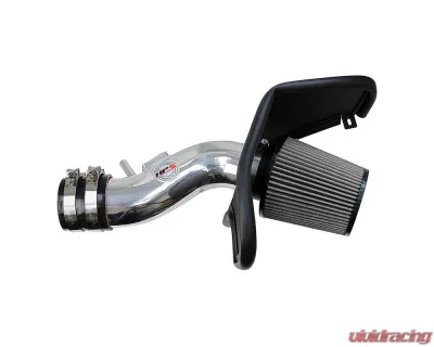 HPS Performance Shortram Air Intake Kit Polish w/ Heat Shield Honda Passport 3.5L V6 2019-2022 - 827-621P