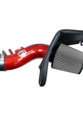 HPS Performance Shortram Air Intake Kit Red w/ Heat Shield Honda Passport 3.5L V6 2019-2022                                     - 827-621R - Image 3