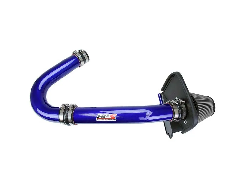 HPS Performance Dyno proven +8 horsepower, +9 torque, Heat Shield, High Flow Air Filter - 827-624BL