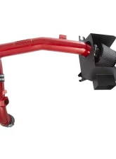 HPS Performance Products Red Cold Air Intake Kit for BMW 335i 2011-2013, 3" Aluminum Tube                                     - 827-628R - Image 6