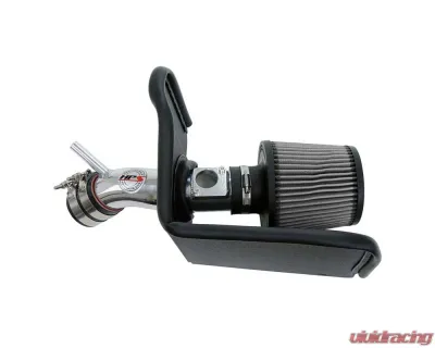HPS Polish Shortram Air Intake Kit with Heat Shield for 2018-2019 Toyota C-HR CHR 2.0L - 827-631P