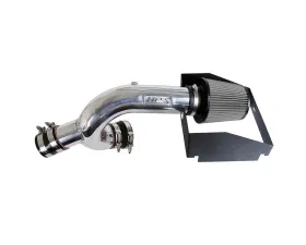 HPS Polished Cold Air Intake Kit includes Heat Shield Ford F150 2015-2016
