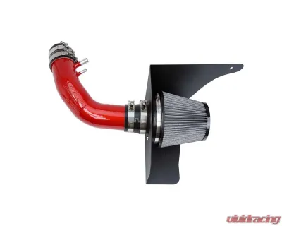 HPS Cold Air Intake Kit - Red Ford Mustang 3.7L V6 2015-2022 - 827-638R