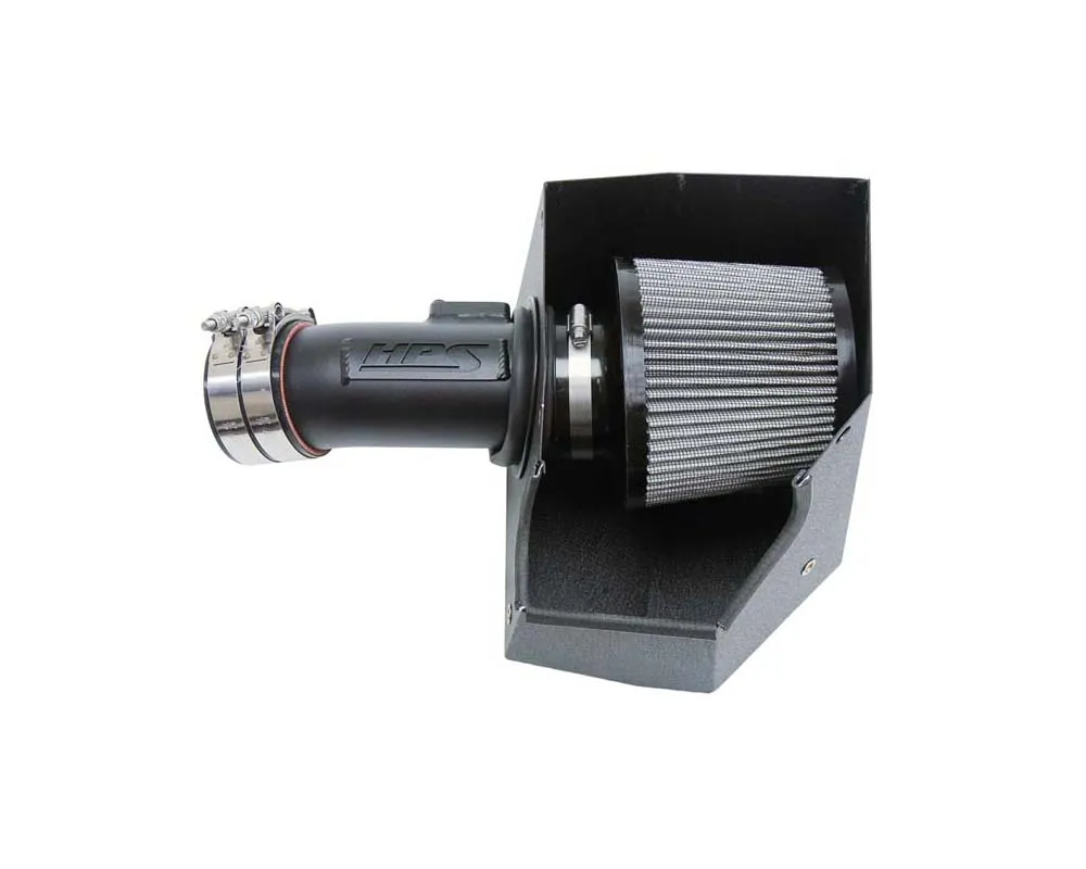 HPS Performance Cold Air Intake Kit 2019-2022 Honda Accord 2.0L Turbo, Includes Heat Shield, Black - 827-656WB