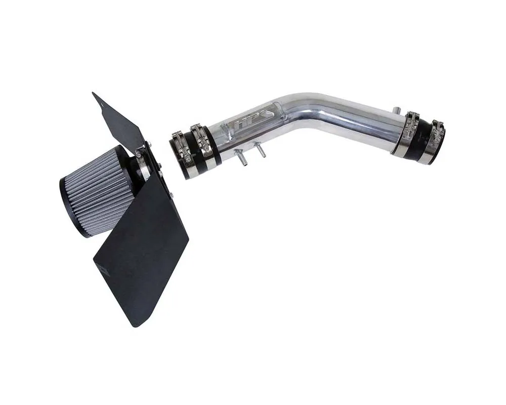 HPS Polished Shortram Air Intake Kit includes Heat Shield Toyota Tacoma 1995-1999 - 827-663P