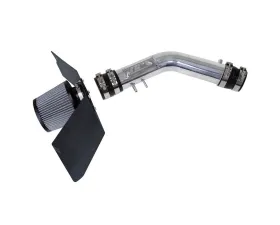 HPS Polished Shortram Air Intake Kit includes Heat Shield Toyota Tacoma 1995-1999