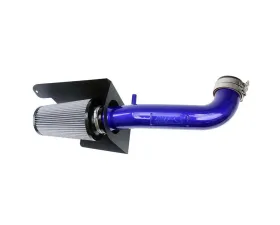 HPS Performance Cold Air Intake Kit 12-18 Jeep Wrangler JK 3.6L V6, Includes Heat Shield, Blue
