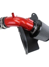 HPS Performance Shortram Air Intake 2018-2019 Toyota Camry 2.5L, Includes Heat Shield, Red                                     - 827-665R - Image 4