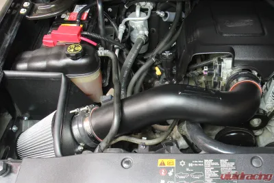 HPS Polished Shortram Air Intake Kit Cadillac Escalade 2009-2014 - 827-667P
