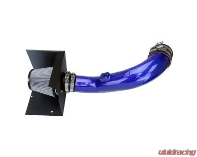 HPS Blue Cold Air Intake Kit w/ Heat Shield GM 2500-3500 HD 6.6L V8 Duramax Diesel Turbo L5P 2017-2019 - 827-674BL